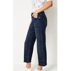 J. JILL Authentic Fit Cropped High Waisted Jean Size 14 Tall